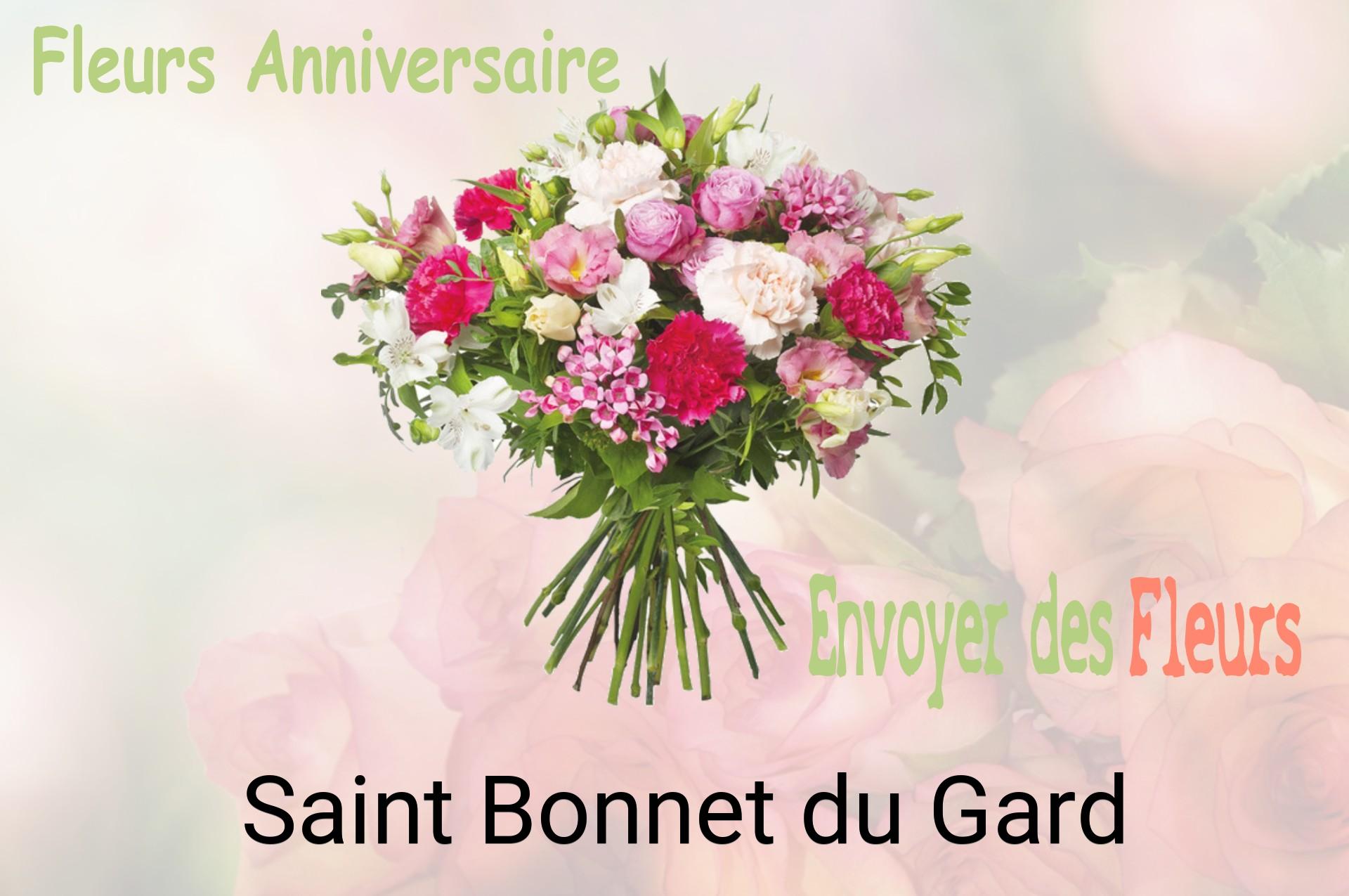 Bouquet de fleurs d’anniversaire livré à Saint-Bonnet-du-Gard