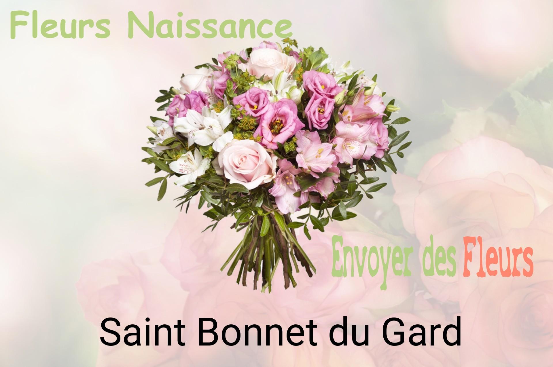 Bouquet de fleurs de naissance livré à Saint-Bonnet-du-Gard