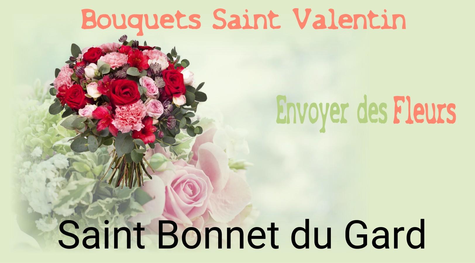 Roses de Saint-Valentin livrées à Saint-Bonnet-du-Gard